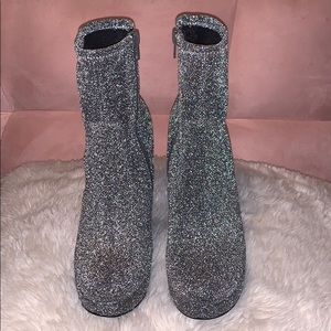 Steven Madden Glitter Booties
